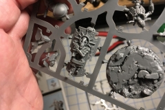 Replaced human skull for wold skull on the Captain's Relic Shield
