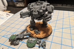 Redemptor Dreadnought kit magnetized and greestuffed.